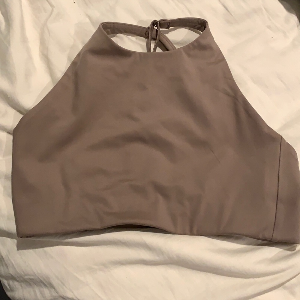 Girlfriend collective Limestone Topanga bra